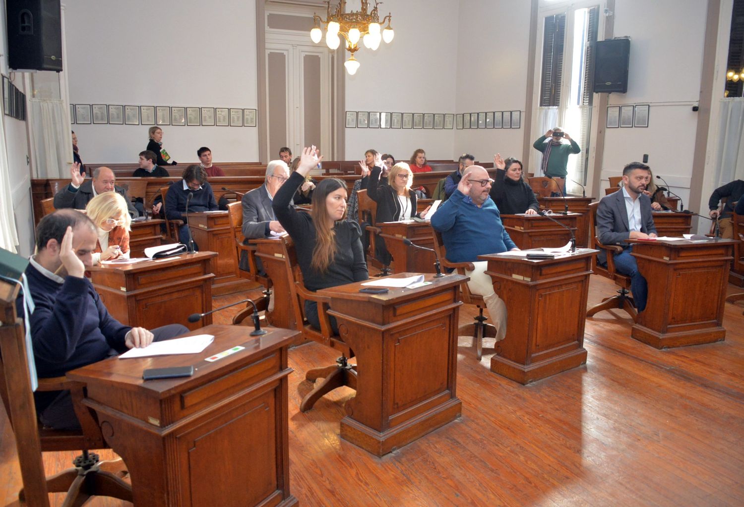 El Concejo Deliberante sesionó ayer.