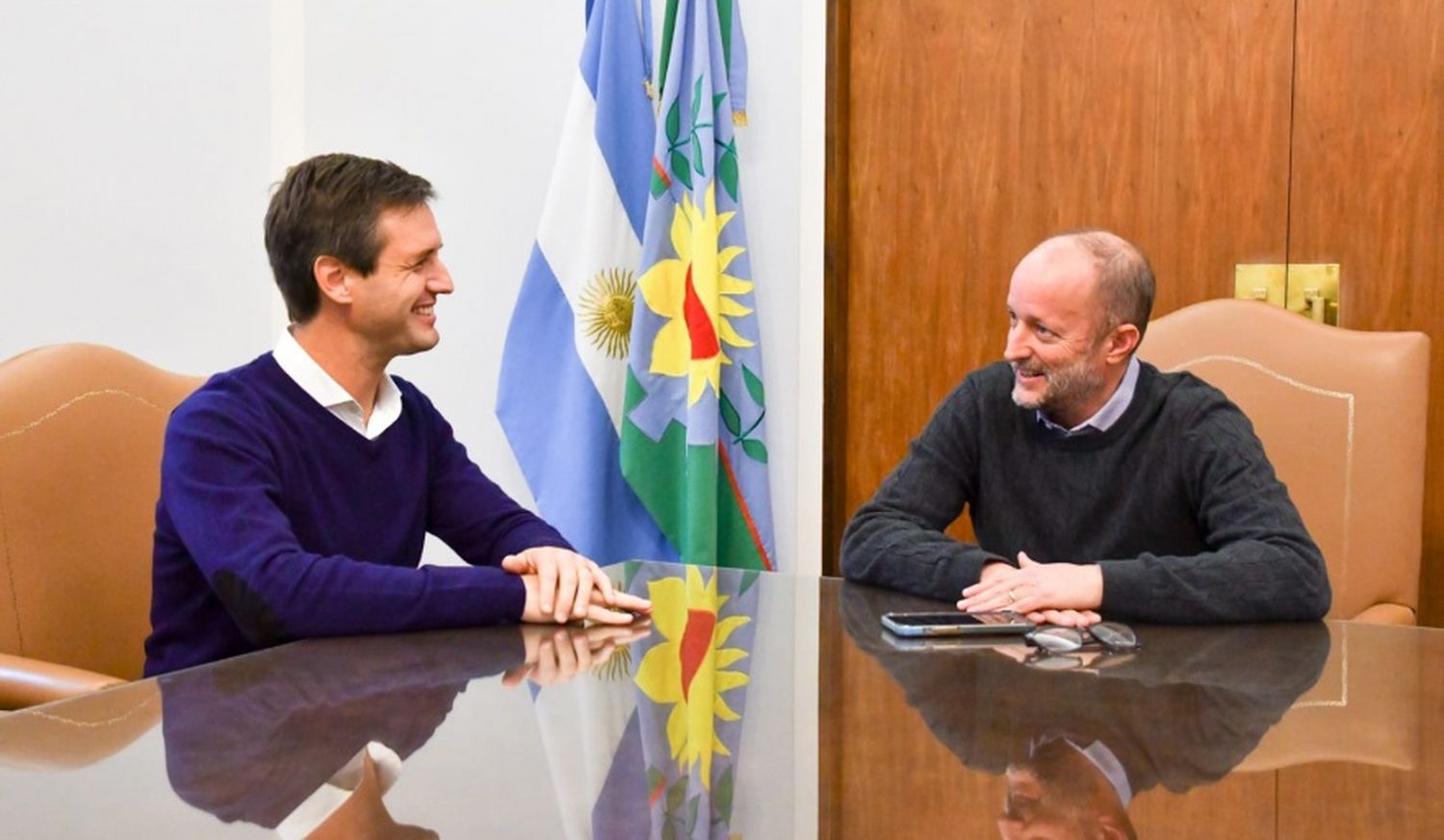 Desde San Vicente, el Intendente Mantegazza apoyó a Insaurralde para que los municipios se hagan cargo de Edesur