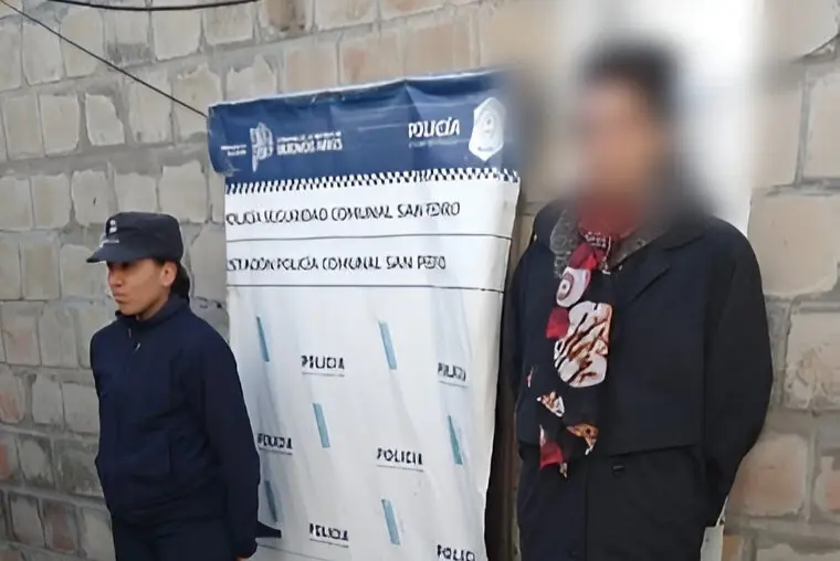 Las cámaras de seguridad permitieron establecer la autoría del robo.