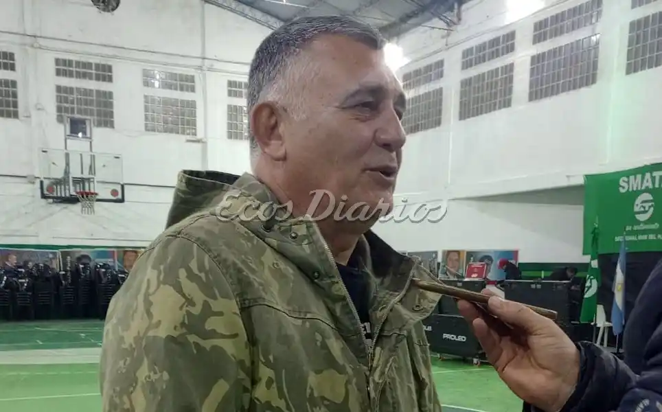 Mario Manrique. Secretario adjunto del Sindicato de Mecánicos y Afines del Transporte Automotor (Smata)