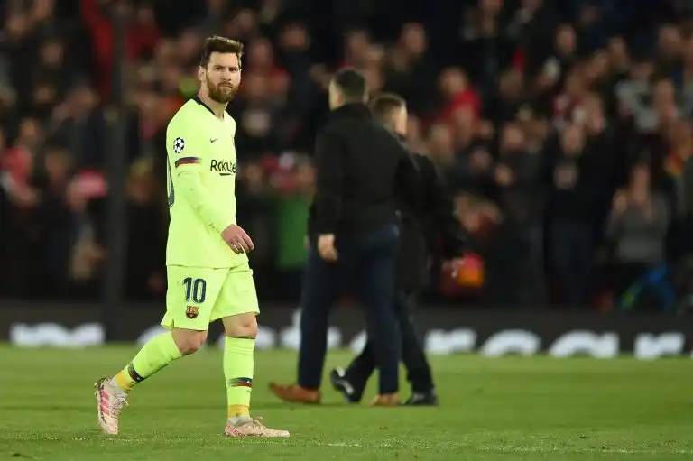 Aseguran que Messi se peleó con hinchas del Barcelona tras la eliminación ante Liverpool