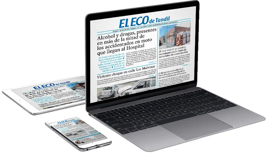 La edición impresa de El Eco de Tandil desde tu computadora, celular o tablet