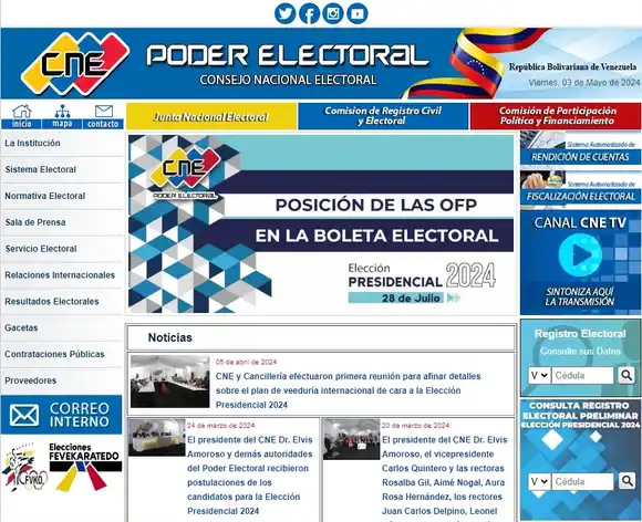 Sin la activación de la web del CNE “es complicado” ir a elecciones el 25May, según Timoteo Zambrano