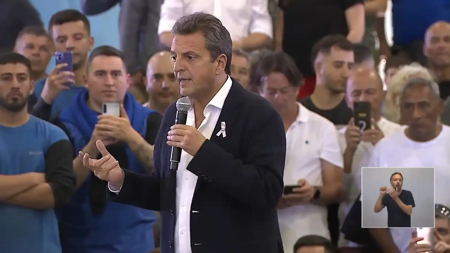 Sergio Massa en Pilar