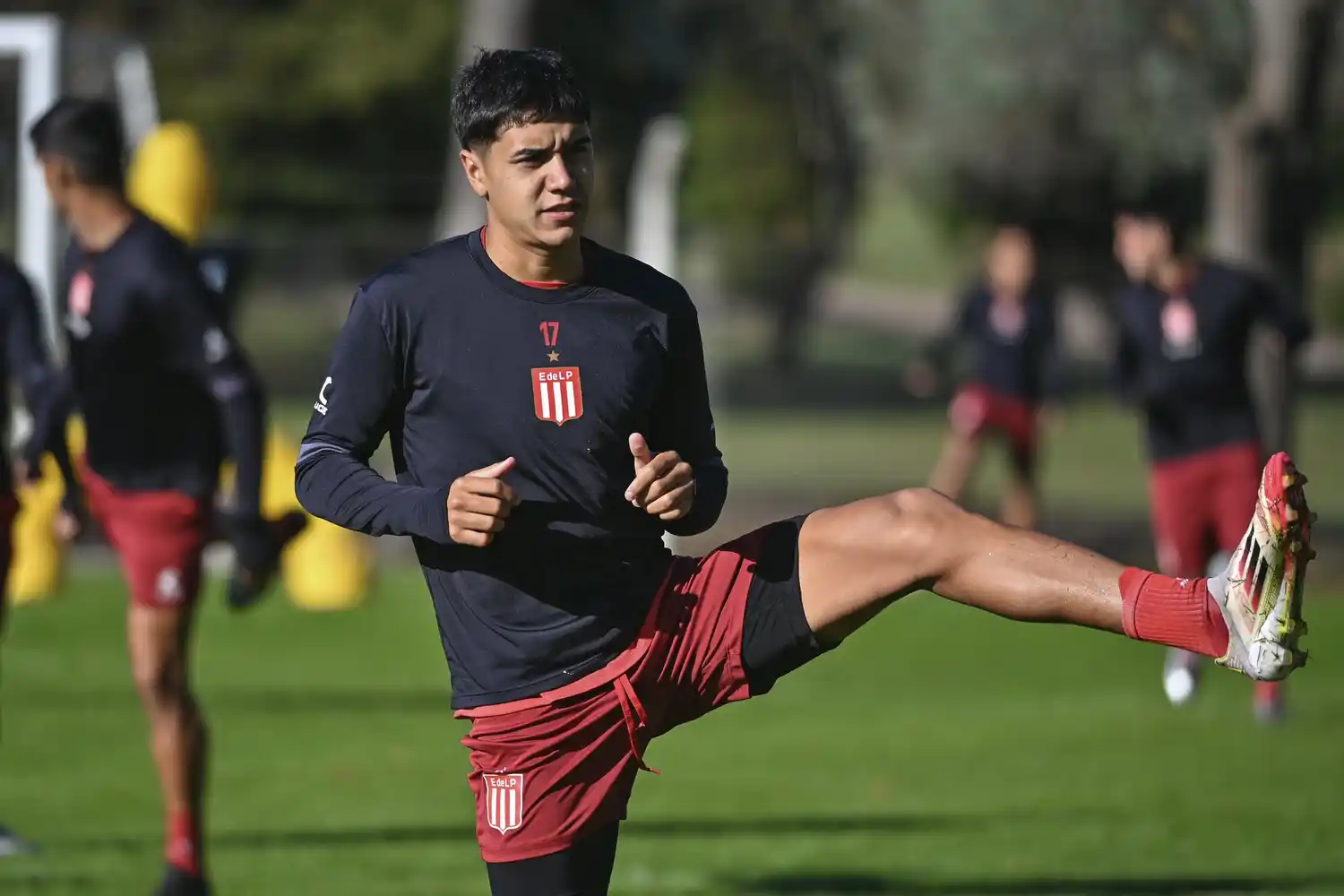 El chascomunense Joaquín Tobio Burgos a punto de viajar a Brasil con Estudiantes para el crucial duelo de Libertadores ante Botafogo