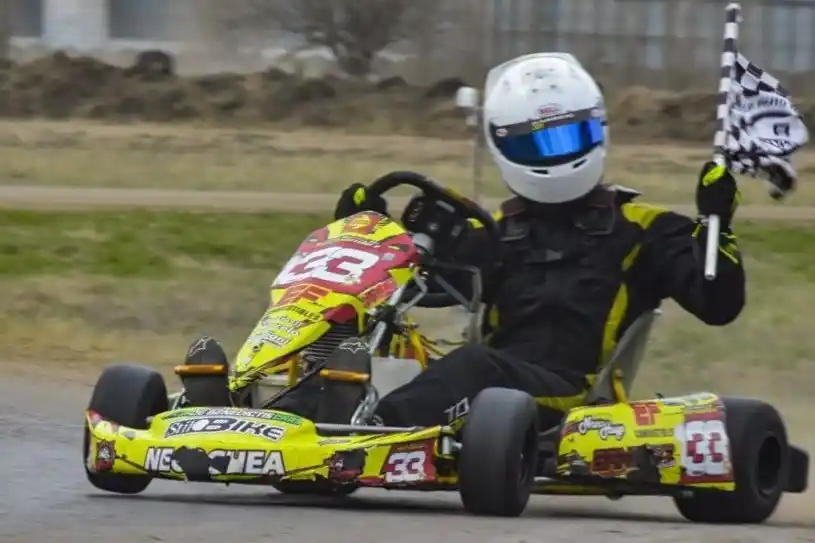 Juan Martín Hernández logró el primer puesto en la fecha del Campeonato Regional de Karting