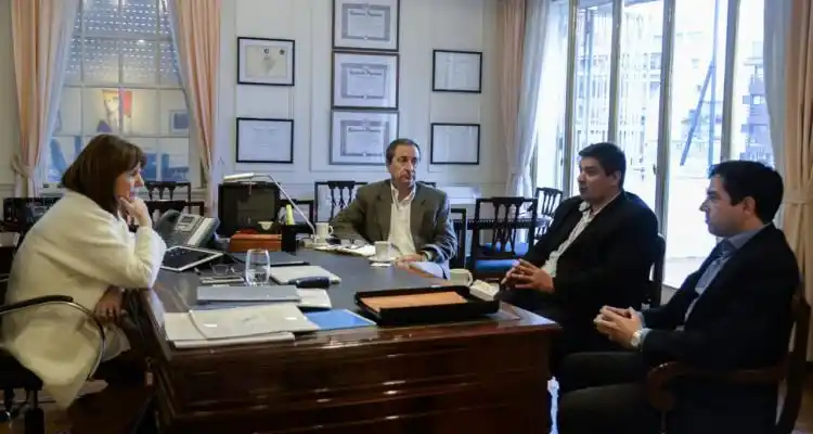 Ministra Bullrich comprometió “una estrategia” para combatir la inseguridad ante el concejal Lafalce
