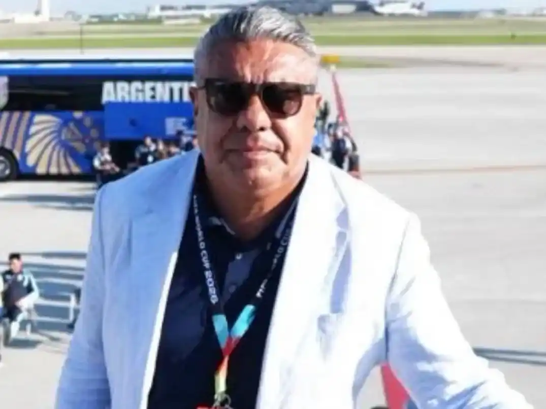 “Ahí vamos, una vez más”, la habitual cábala del Chiqui Tapia en cada partido de la Selección