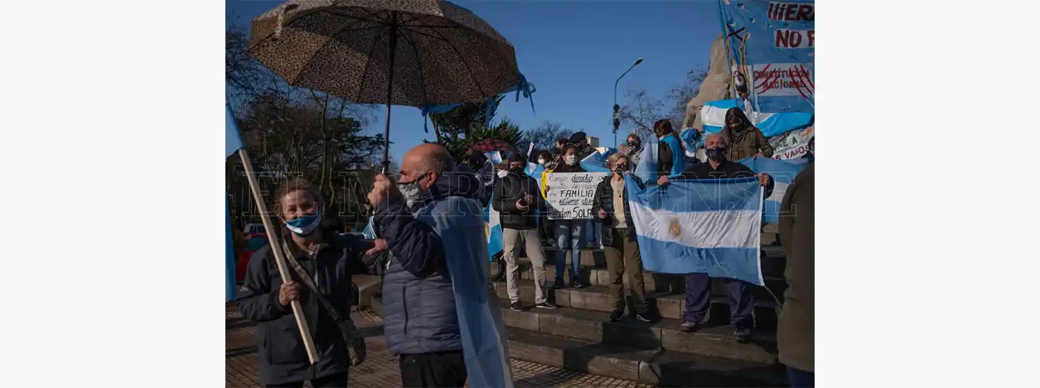 Realizaron una protesta en contra de la reforma judicial