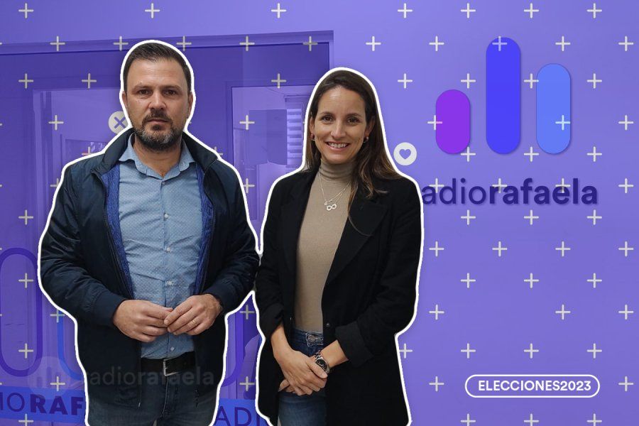 Caruso y Passarino: cerca del vecino, trabajando para mejorar la calidad de vida de los rafaelinos