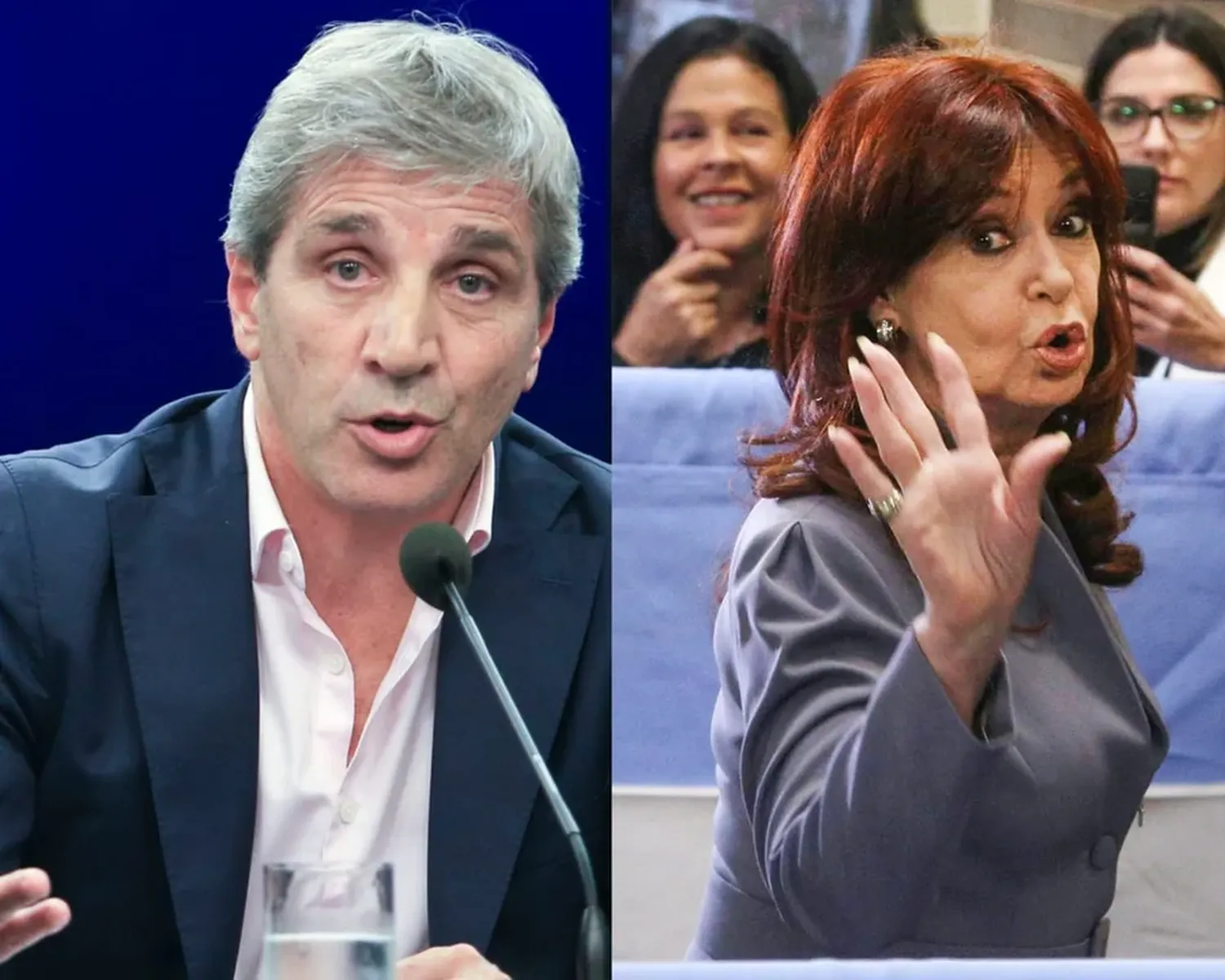 “Quedate chillando tranquila”: Caputo y CFK cruzaron duras acusaciones por la deuda pública