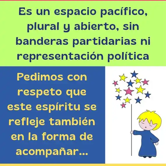 Concentración sin banderas políticas por la inclusión