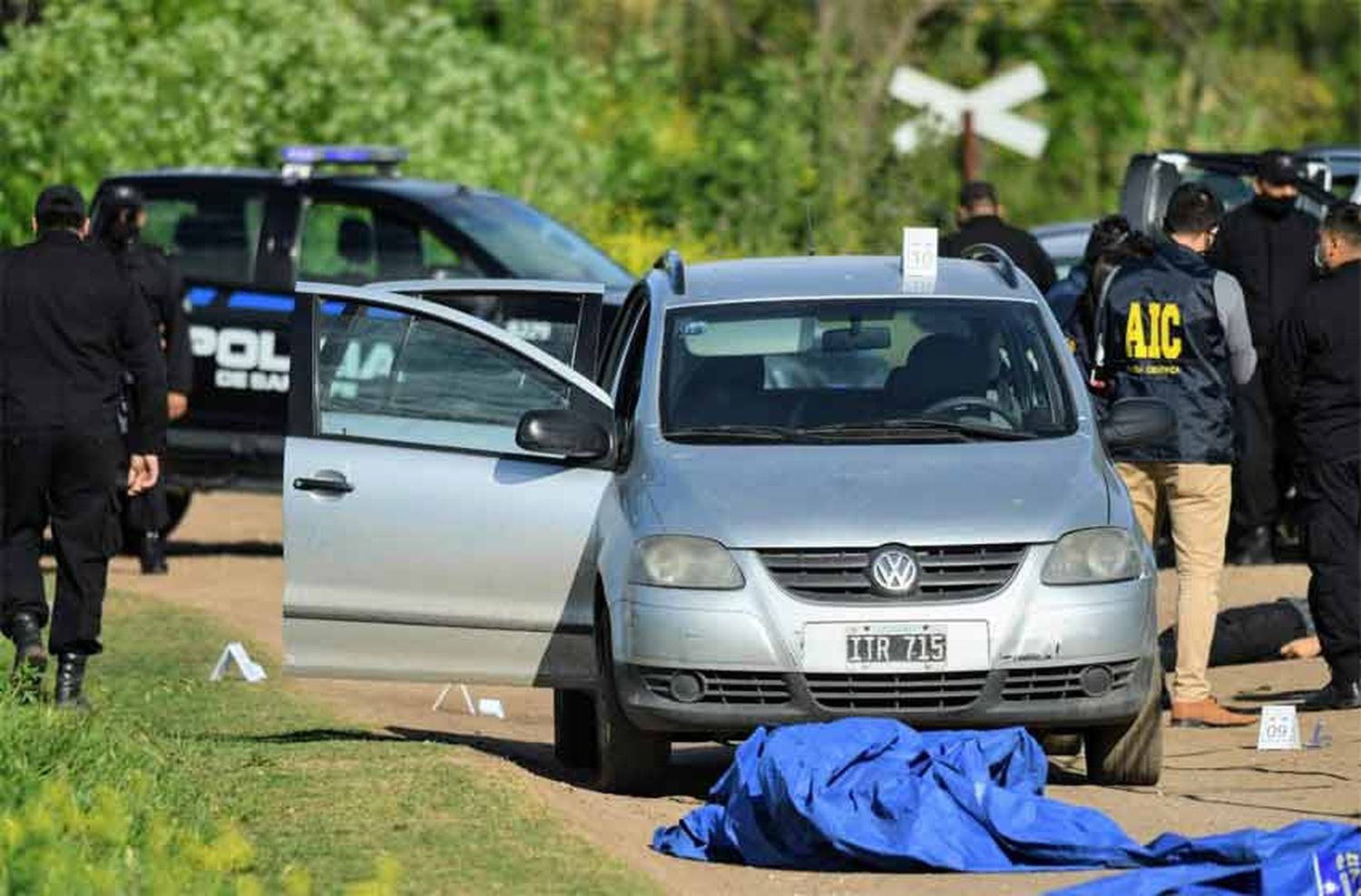 «Con la mafia no se jode»: el mensaje que encontraron en la escena del doble crimen de zona oeste