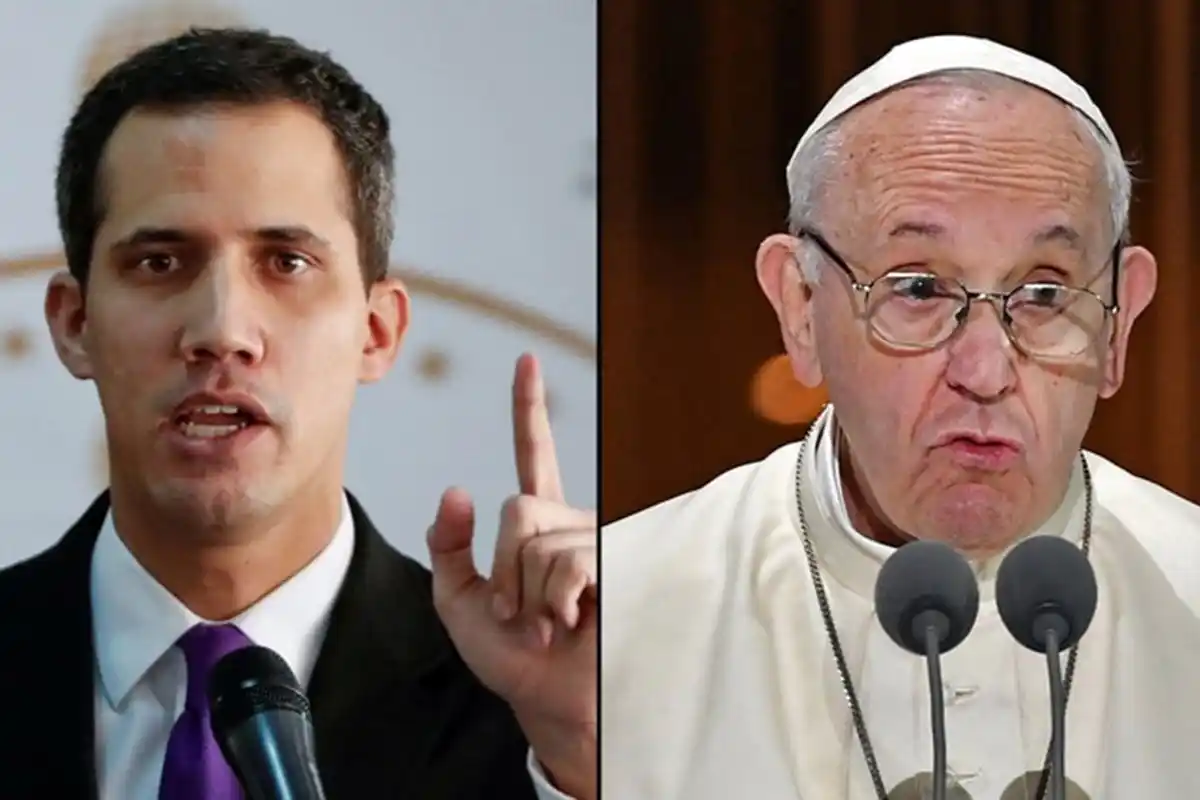 Guaidó también pide ayuda al Papa para resolver la crisis