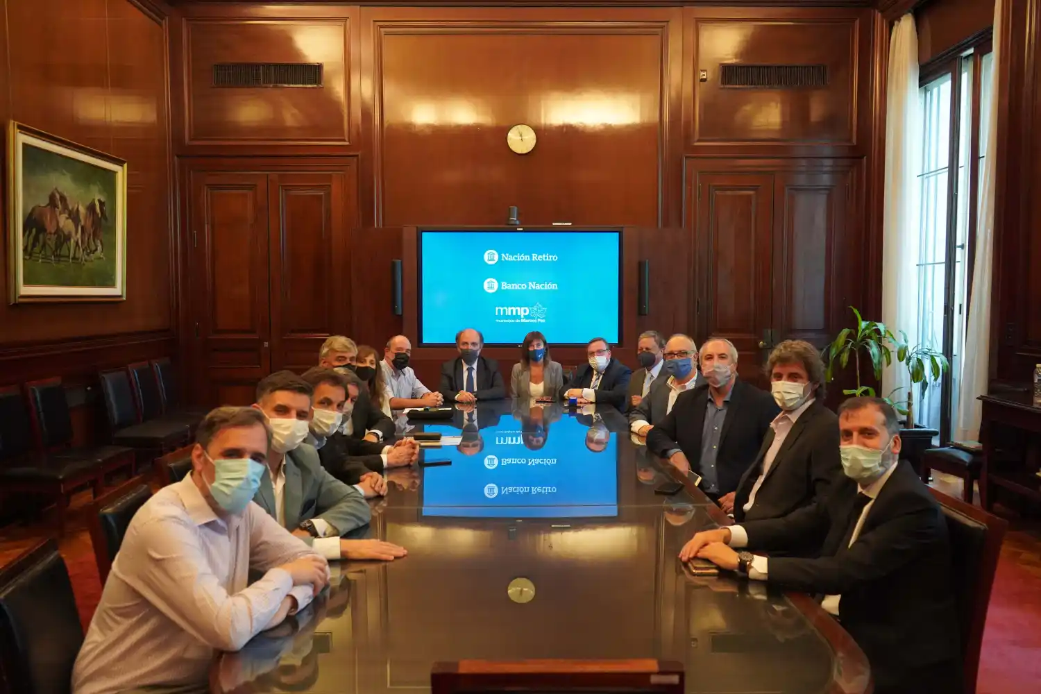 Nación Seguros de Retiro firmó un acuerdo con Marcos Paz, con beneficios para los trabajadores