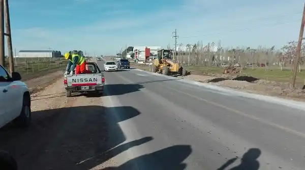 Recorrieron las obras viales del Departamento Gualeguaychú 