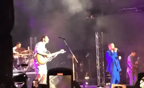 Reik cantó por casi dos horas. Foto CL