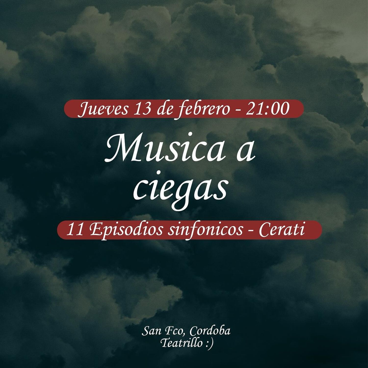 Música a ciegas