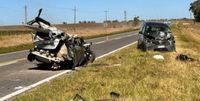 Tragedia en la Ruta 3: dos jóvenes fallecieron en un choque frontal