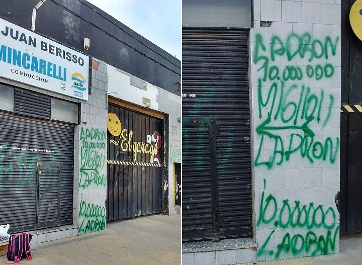 Berisso: Atacan local de precandidato del FpV Juan Mincarelli