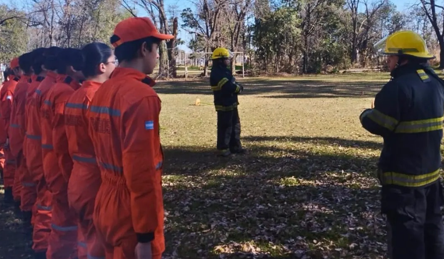 Capacitación de Bomberos Voluntarios