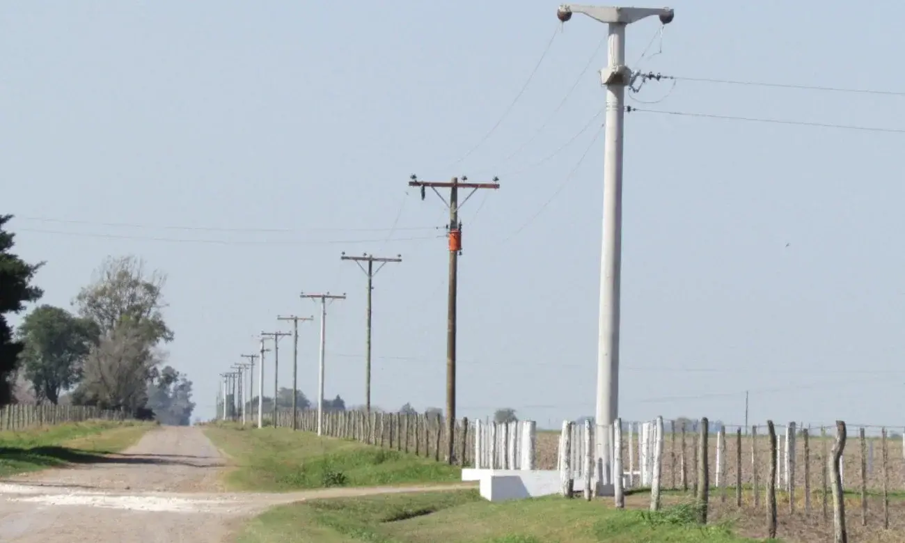 San Justo: licitarán una obra eléctrica rural por más de $1.035 millones