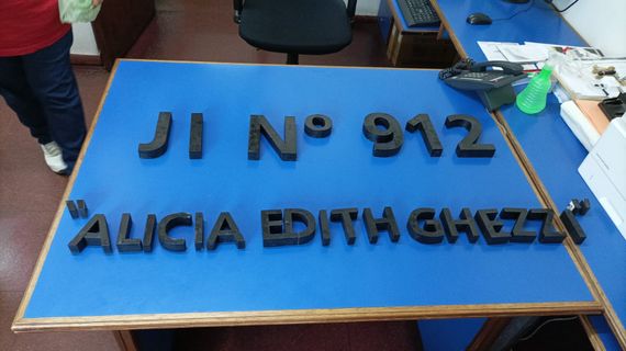 Diana Balbín se expresó sobre las obras del Jardín 912 y la Escuela 2