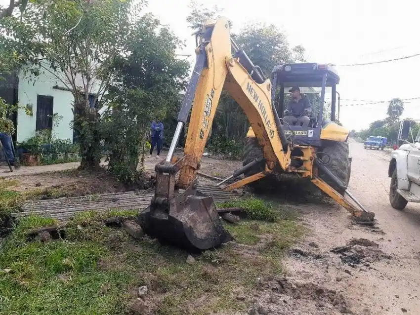 Trabajos municipales en diferentes sectores de la ciudad