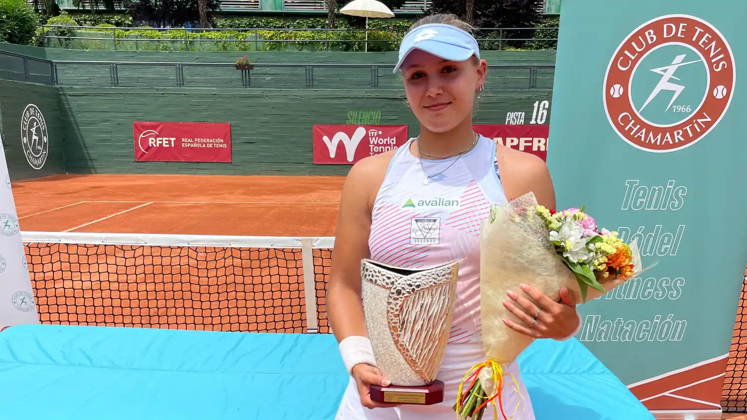 Sol Larraya Guidi perdió la final del doble en España