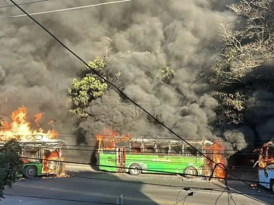 Ataques narcos en México.