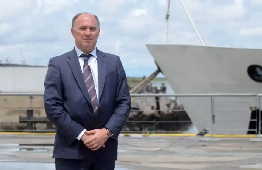 Puertos: "Alguien le dijo al gobernador: 'Nos vamos a quedar sin trabajo'", dijo el presidente del Consorcio de Bahía Blanca