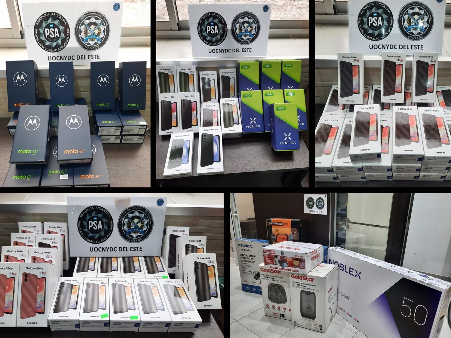 Desarticulan una red de contrabando de celulares en Mar del Plata