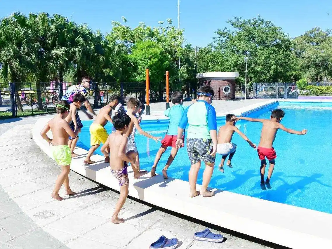 Arrancó ayer el sexto módulo de la colonia
de vacaciones en el Paraíso de los Niños
