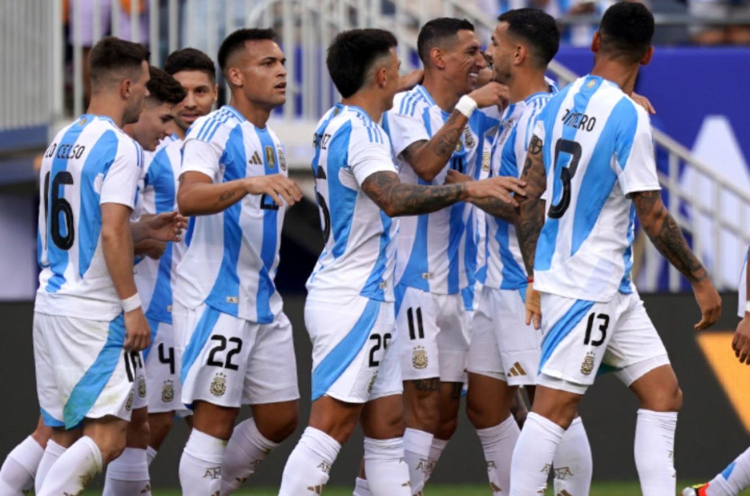 Argentina superó a Ecuador en su penúltimo amistoso