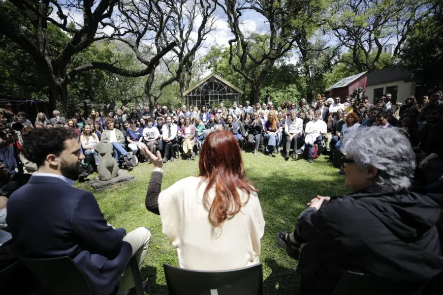Cristina Kirchner visitó la Universidad Nacional de las Artes