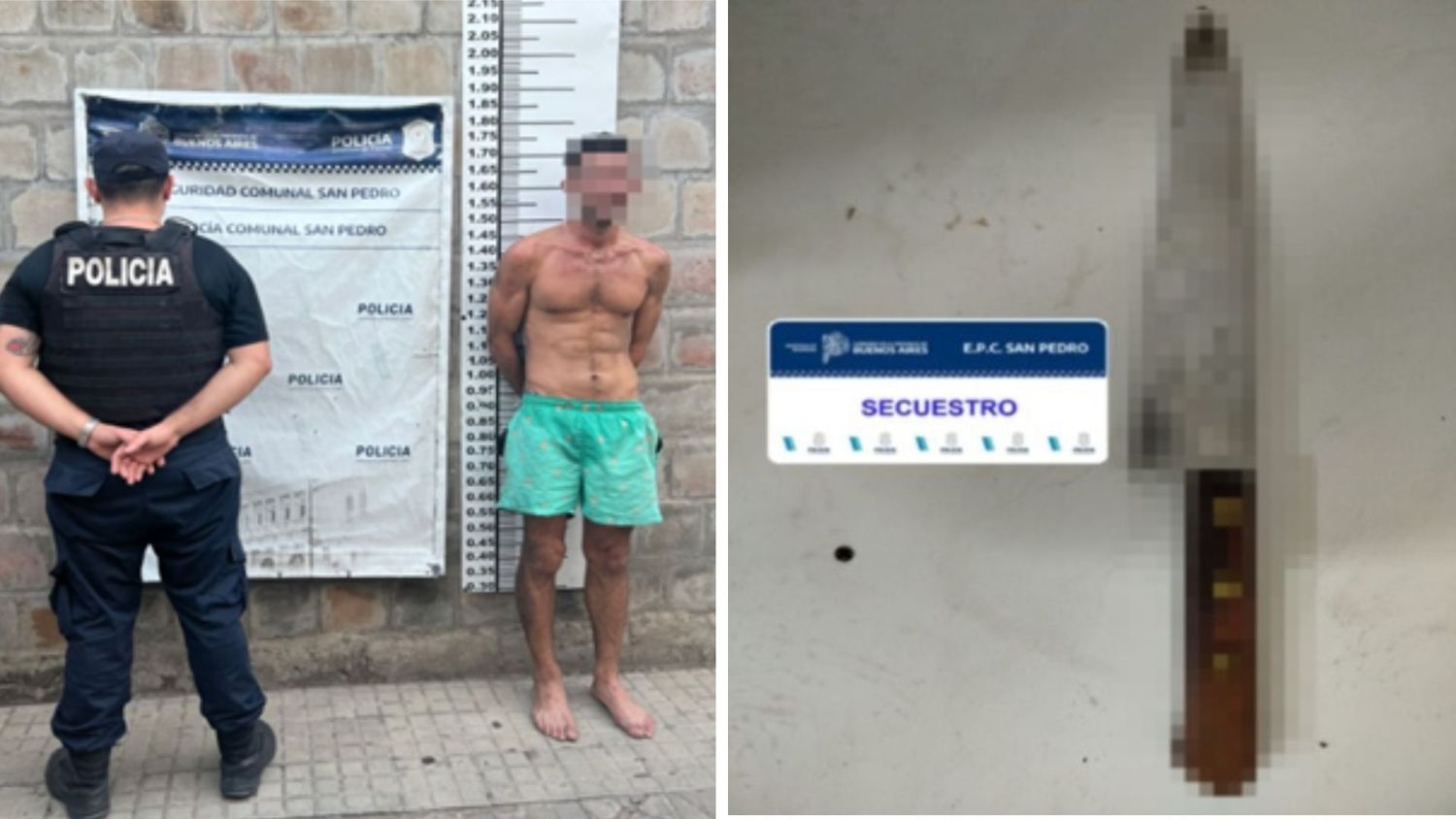 Ingresó a una vivienda sin permiso y terminó golpeado por los moradores