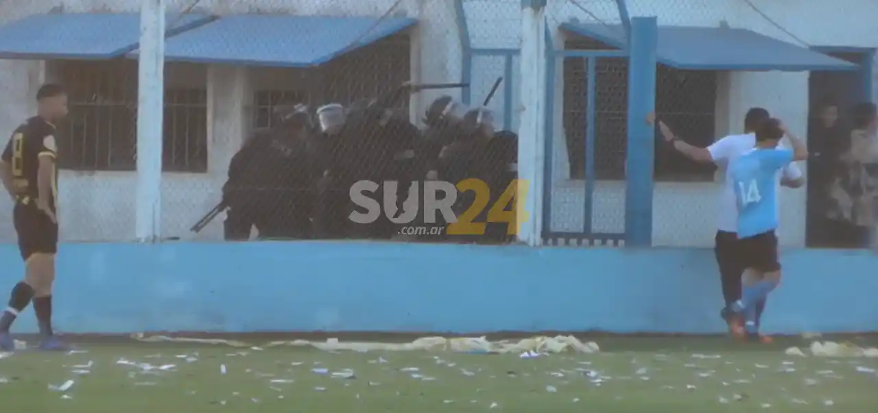 Graves incidentes en cancha de Hughes FBC