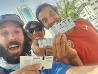 Un cicloturista tandilense recibió entradas de la AFA para ver el partido vs Bolivia