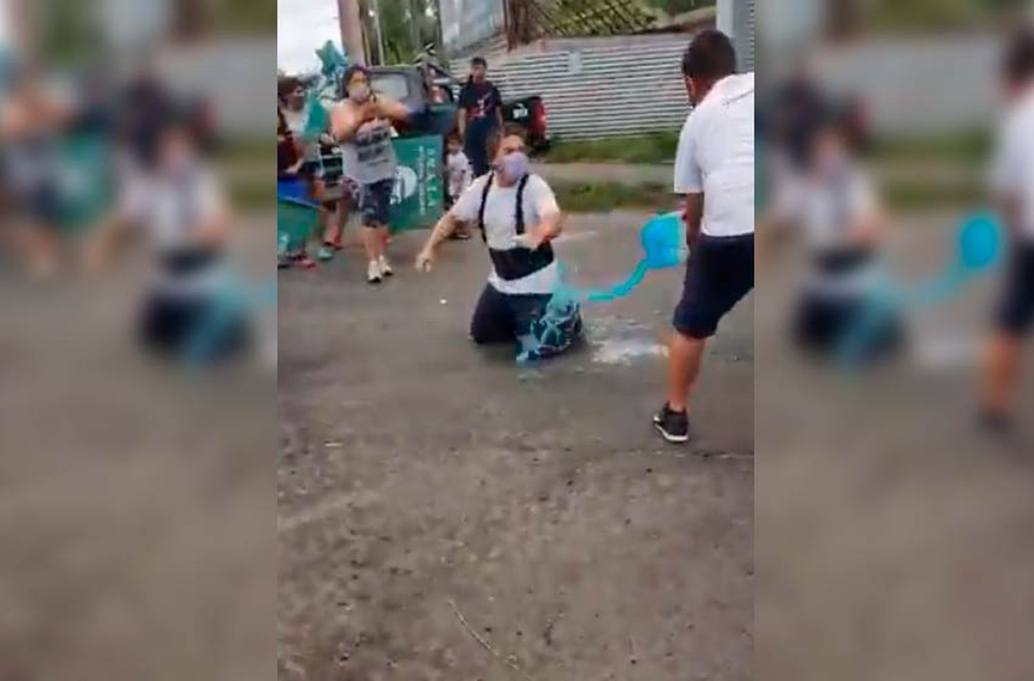 Trabajador despedido de Guerrero Motos trató de prenderse fuego frente a su familia