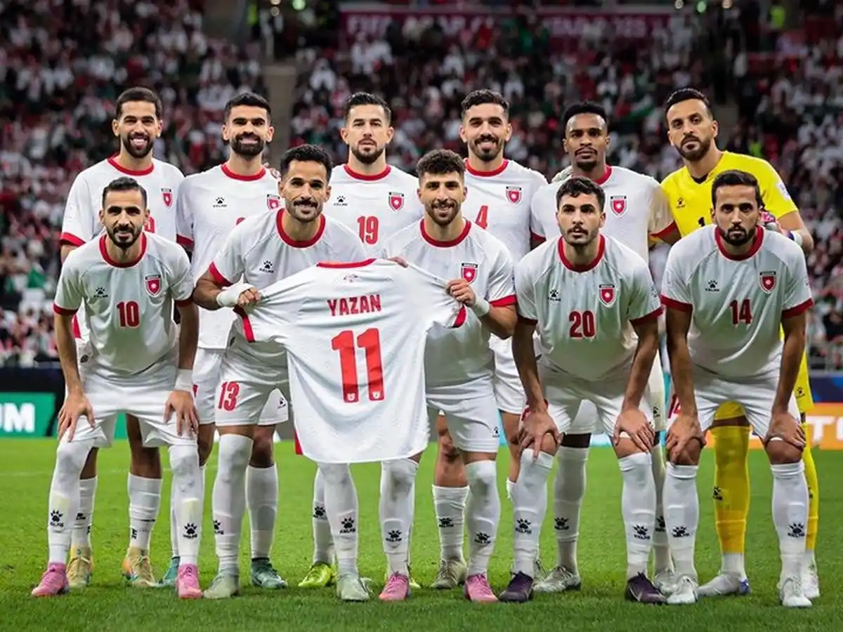 La Selección de Jordania finalista de la Copa Árabe 2025.