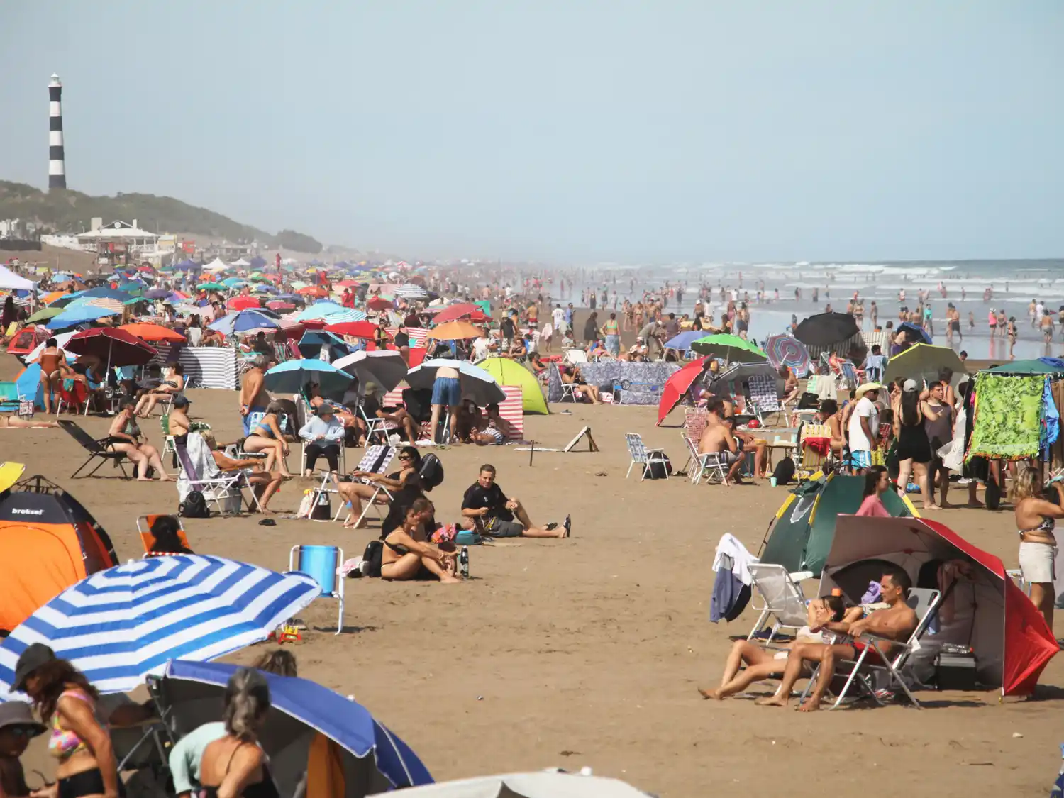 Claromecó con mucho turismo de fin de semana largo en Carnaval
