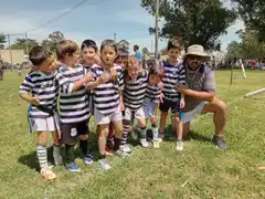 Gran jornada de rugby infantil en Los 50, con muchos equipos visitantes