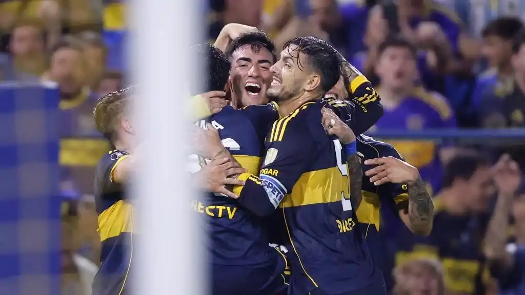 Boca goleó en la Bombonera por Copa Libertadores
