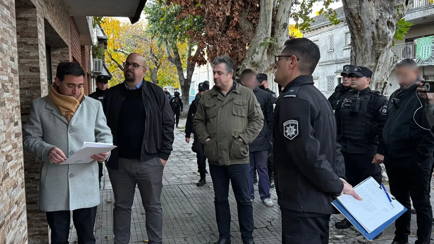 El operativo se realizó en una vivienda ubicada sobre calle Lavalle