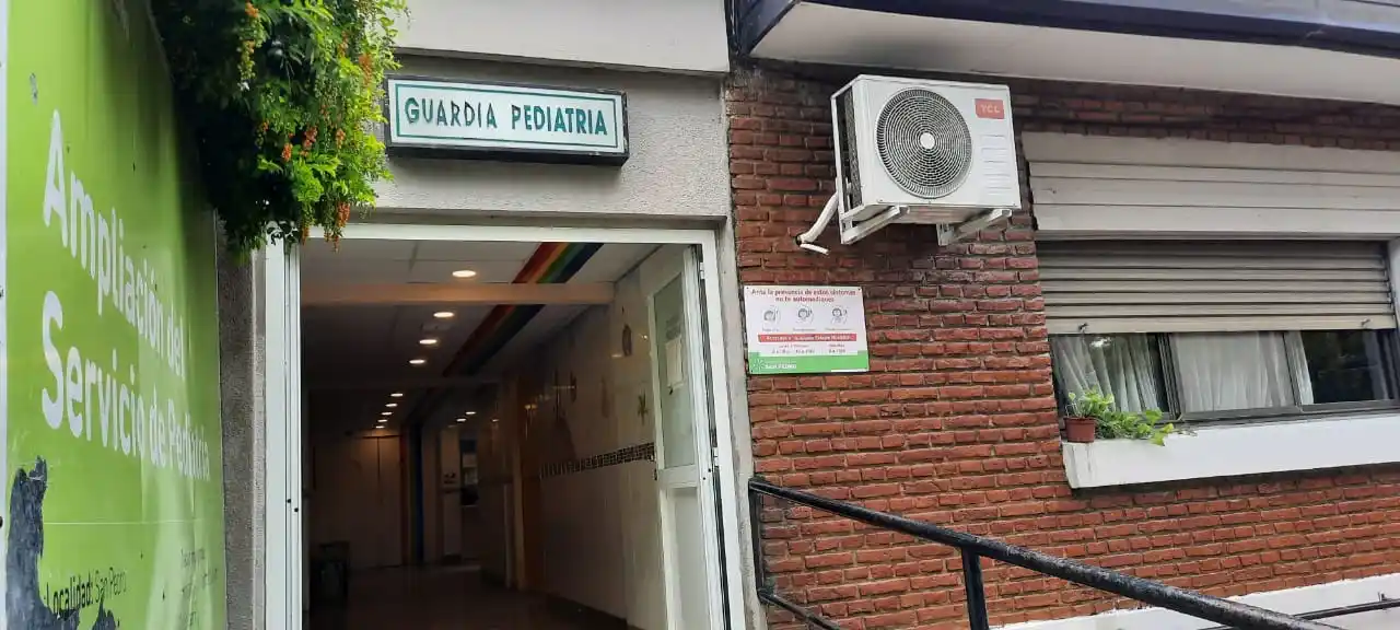 La Guardia de Pediatría del Hospital.