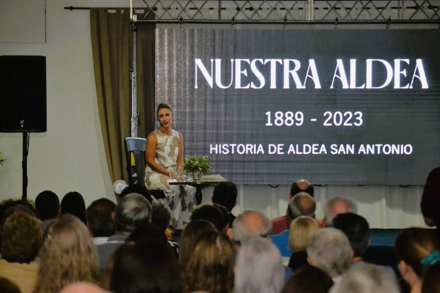 Sabina Melchiori presenta su libro “Nuestra aldea”