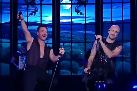 Video: Abel Pintos y Luciano Pereyra brillaron en el programa de Susana Giménez