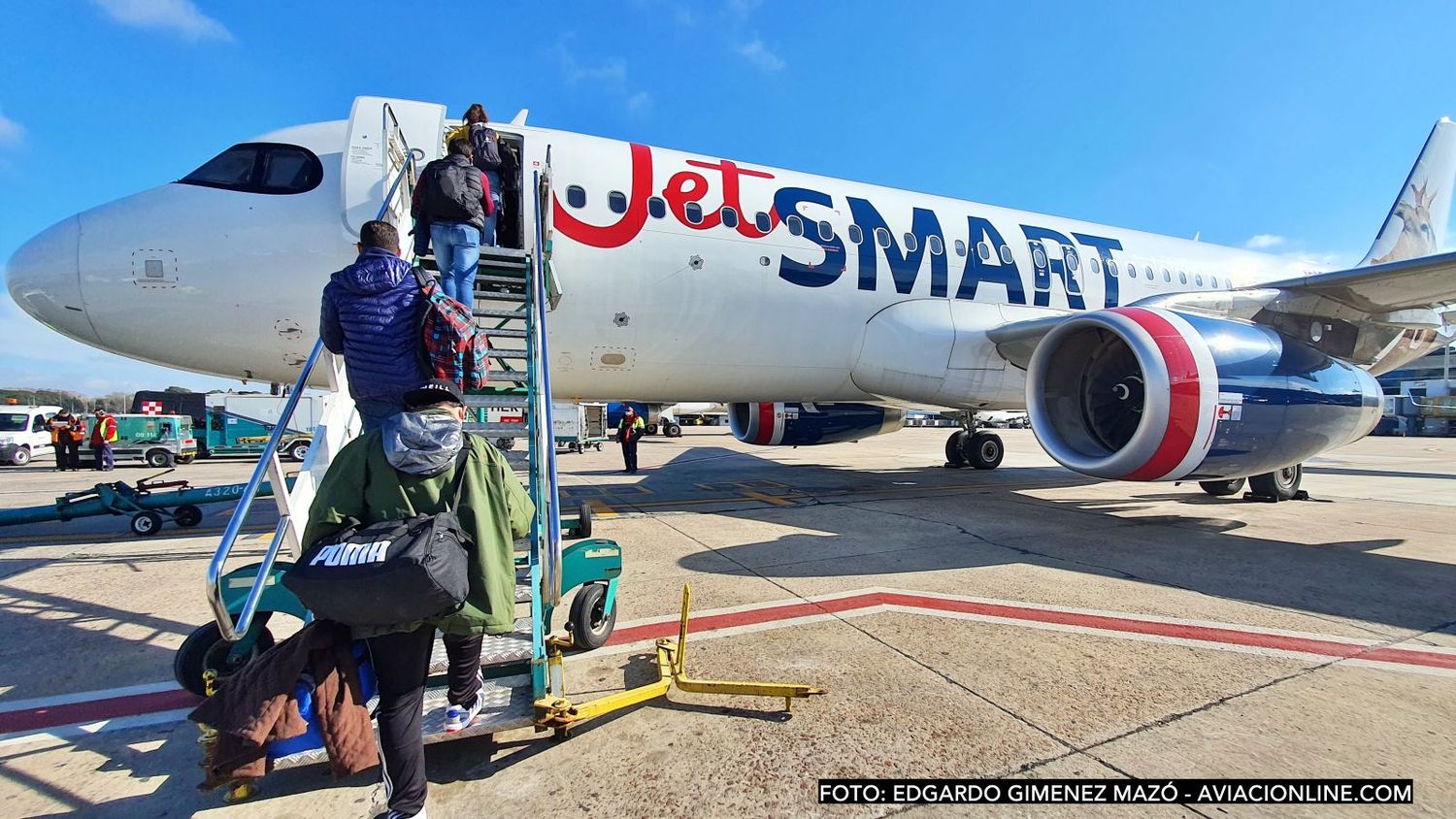 JetSMART entra a competir en el puente aéreo Buenos Aires – Montevideo