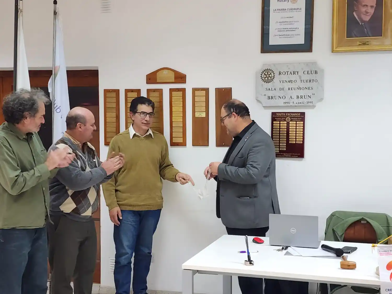 El nombre de El Industrial se suma a los distinguidos por el Rotary Club.