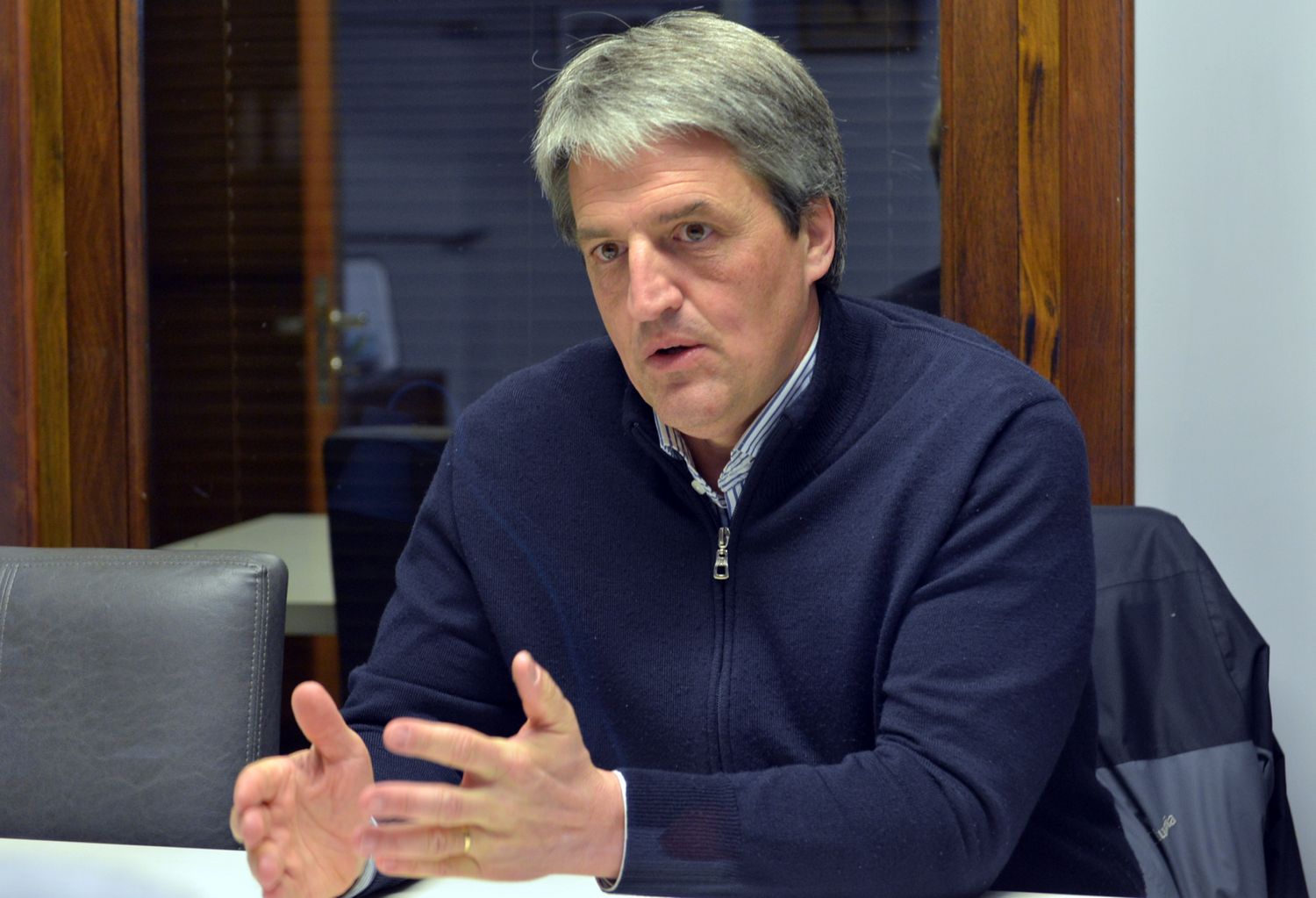 El excandidato a intendente, Marcos Nicolini.